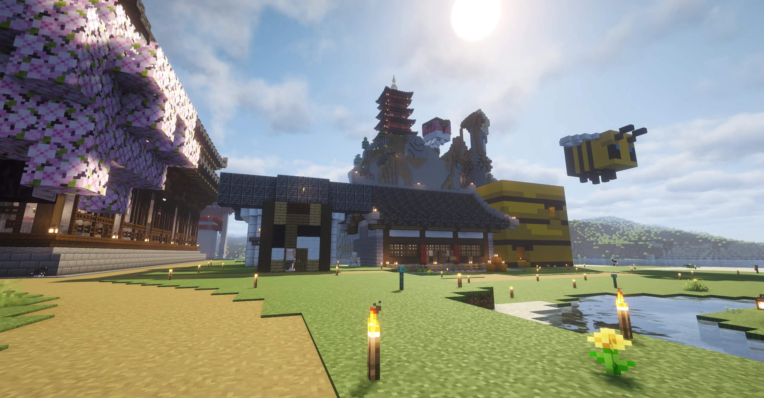 本人私服 五花山墙悬山小屋