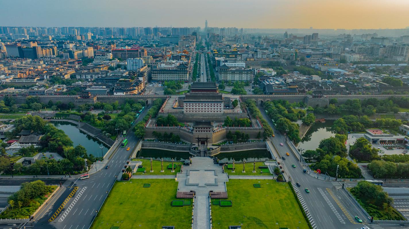 明 西安城正南门 永宁门（基于隋唐遗迹重建于明代）